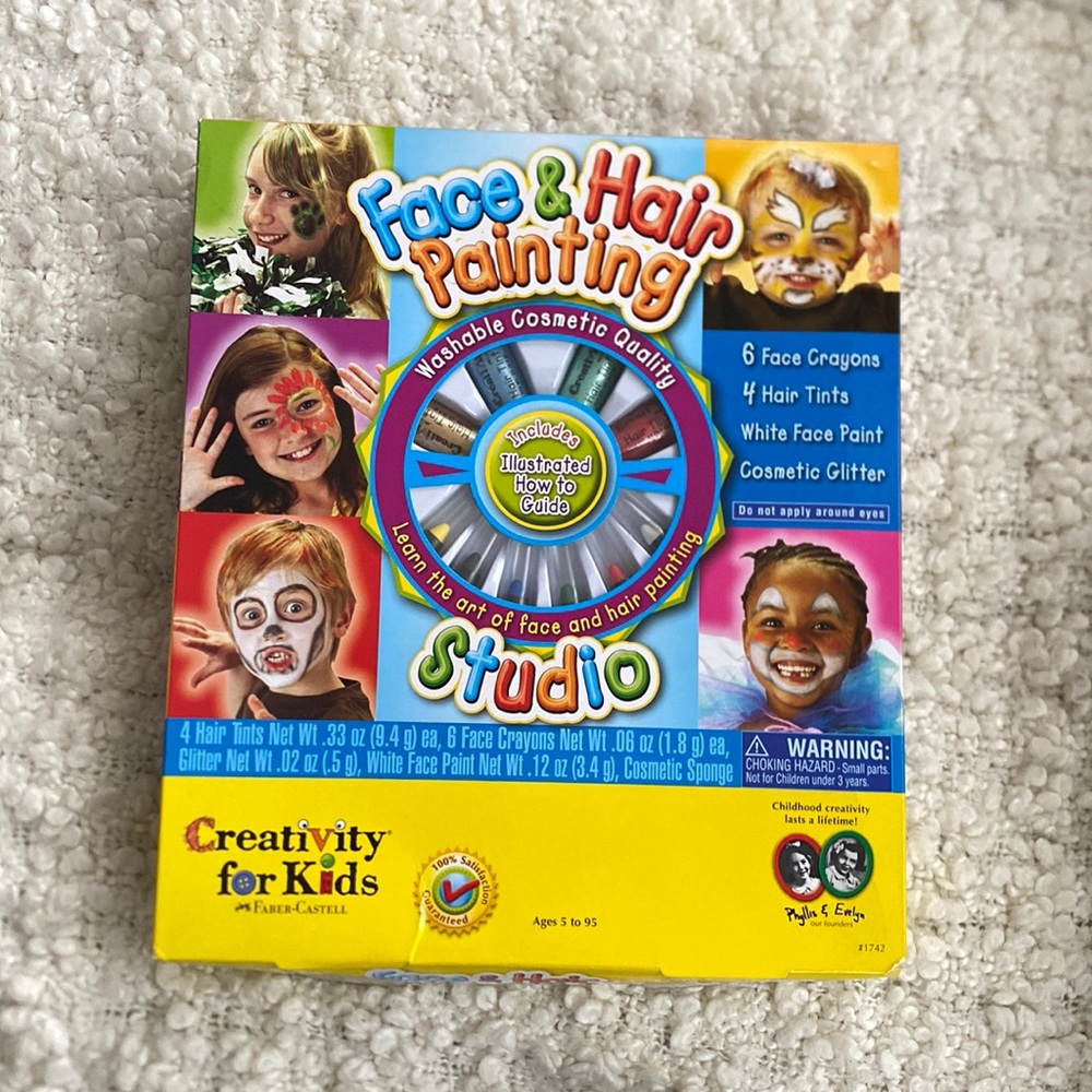 Face & hair painting kit